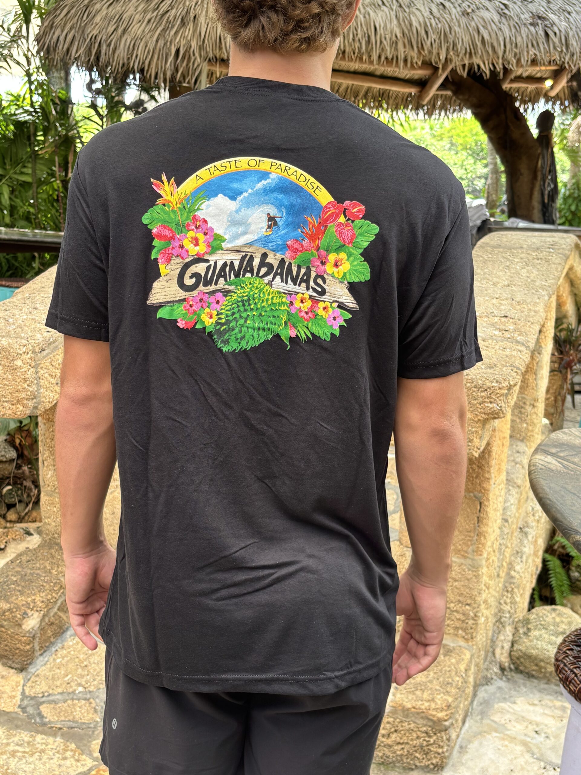 バナナの遊び場 VERETTA SOUNDS Tシャツ Unisex Tri-Blend T-Shirt ( Black ) - Guanabanas Waterfront